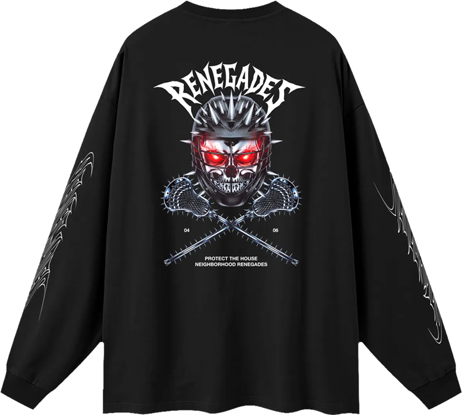 RENEGADES LONG SLEEVE - BLACK