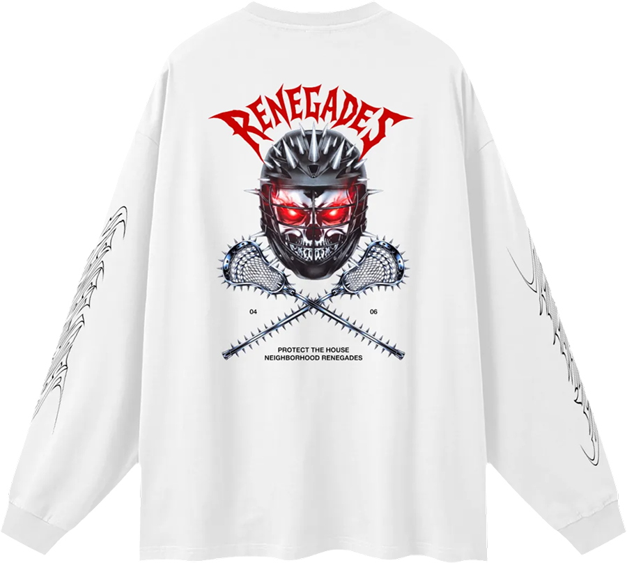 RENEGADES LONG SLEEVE - WHITE